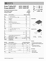 DataSheet IXFX180N15P pdf